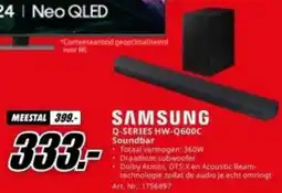 MediaMarkt SAMSUNG Q-SERIES HW-Q600C Soundbar aanbieding