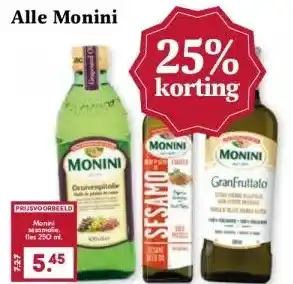 MCD Supermarkt Alle Monini aanbieding