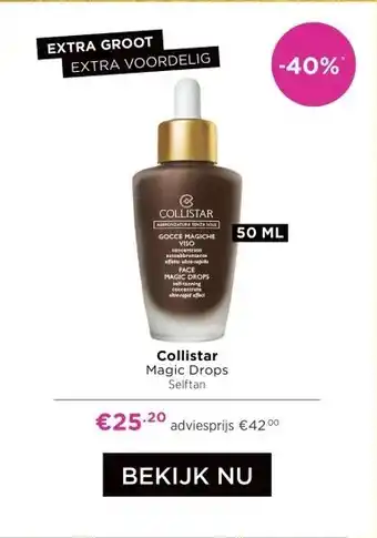 ICI Paris XL Collistar Magic Drops Selftan aanbieding