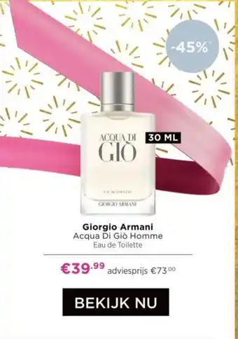 ICI Paris XL Giorgio armani acqua di giò homme aanbieding