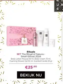 ICI Paris XL Rituals SET The Ritual of Sakura - Small Giftset 2024 aanbieding