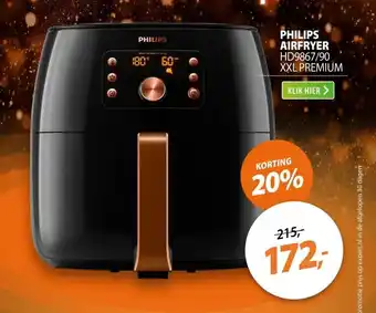 Expert Philips HD9867/90 XXL Premium aanbieding