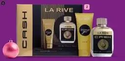 Etos La Rive giftsets Cash Men Eau de toilette 100 ml + showergel 100 ml aanbieding