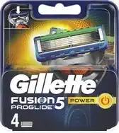 Bol.com Gillette Fusion 5 - ProGlide Power - Scheermesjes/Navulmesjes - 4 Stuks aanbieding