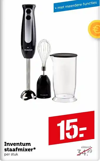 Coop Inventum staafmixer aanbieding