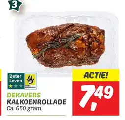 Dekamarkt KALKOENROLLADE aanbieding