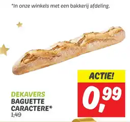 Dekamarkt BAGUETTE CARACTERE* aanbieding