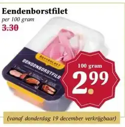 Boon`s Markt Eendenborstfilet aanbieding