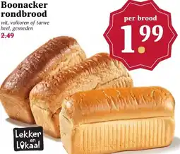 Boon`s Markt Boonacker rondbrood aanbieding