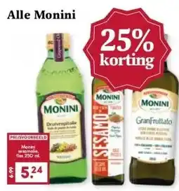 Boon`s Markt Alle Monini aanbieding