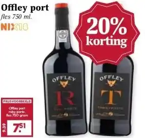 Boon`s Markt Offley port aanbieding