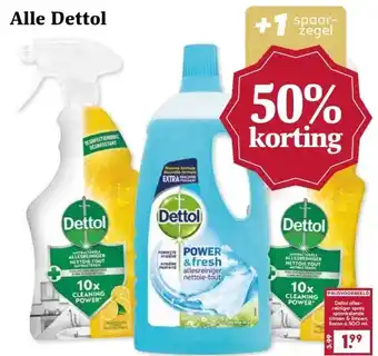 Boon`s Markt Alle Dettol aanbieding