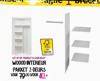 Baby & Tiener WOOOD INTERIEUR aanbieding