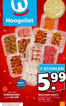 Hoogvliet Gourmet mini's aanbieding