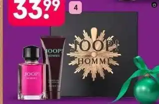 Etos Joop! Homme giftset Eau de toilette 75 ml + showergel 75 ml aanbieding