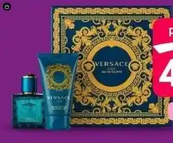 Etos Versace Eros giftset Eau de toilette 30 ml + showergel 50 ml aanbieding