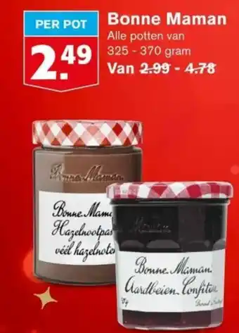 Hoogvliet Bonne Maman aanbieding