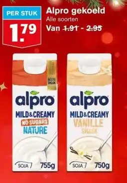 Hoogvliet Alpro gekoeld aanbieding