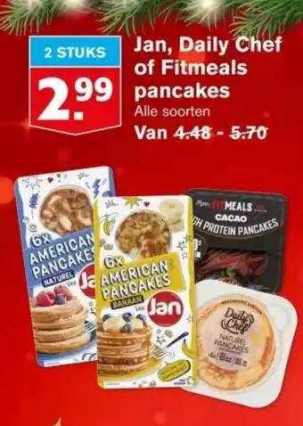 Hoogvliet Jan, Daily Chef of Fitmeals pancakes aanbieding