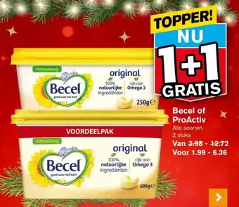 Hoogvliet Becel of ProActiv aanbieding