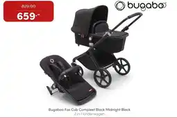 Baby & Tiener Bugaboo Fox Cub Compleet Black Midnight Black aanbieding