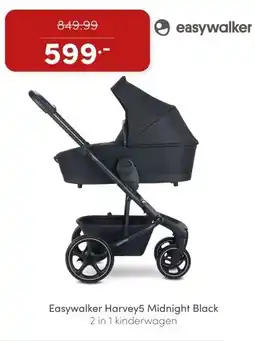 Baby & Tiener Easywalker Harvey5 Midnight Black aanbieding