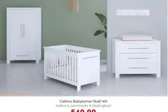 Baby & Tiener Cabino Babykamer Noël Wit aanbieding