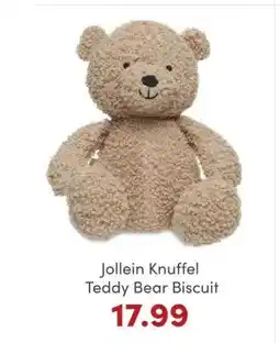 Baby & Tiener Jollein Knuffel Teddy Bear Biscuit aanbieding