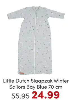 Baby & Tiener Little Dutch Slaapzak Winter Sailors Bay Blue aanbieding