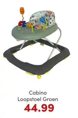 Baby & Tiener Cabino Loopstoel Groen aanbieding