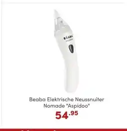 Baby & Tiener Beaba Elektrische Neussnuiter Nomade Aspidoo aanbieding