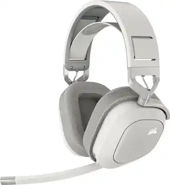 Bol.com Corsair HS80 MAX Draadloze Headset - Wit - PC Mac & PS5/PS4 aanbieding