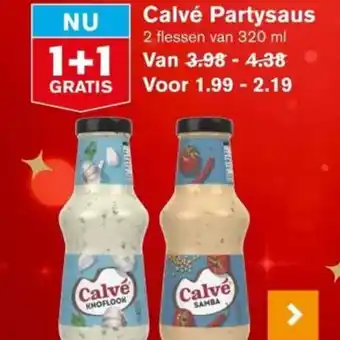 Hoogvliet Calvé Partysaus aanbieding