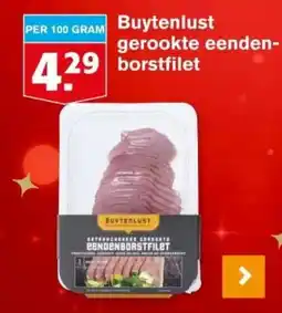 Hoogvliet Buytenlust gerookte eenden borstfilet aanbieding