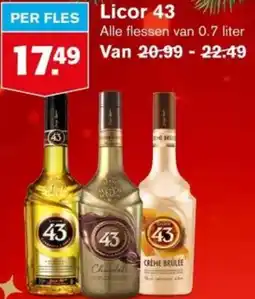 Hoogvliet Licor 43 aanbieding