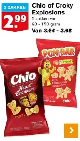 Hoogvliet Chio of Croky Explosions aanbieding