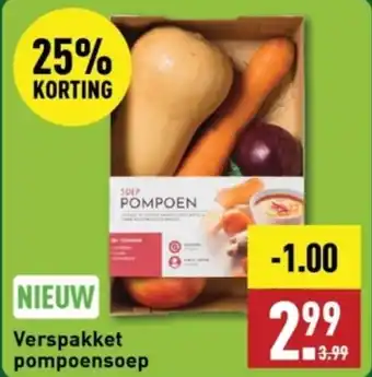 ALDI Verspakket pompoensoep aanbieding