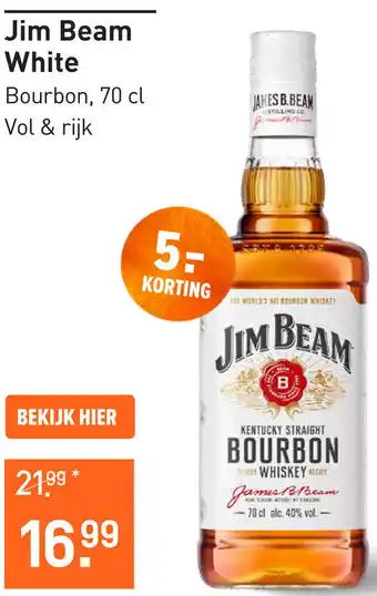 Gall & Gall Jim Beam White aanbieding