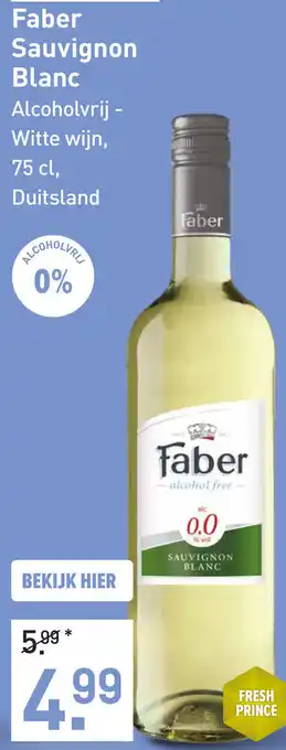 Gall & Gall Faber Sauvignon Blanc aanbieding