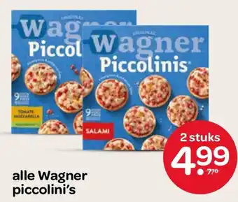 Spar Alle Wagner piccolini's aanbieding