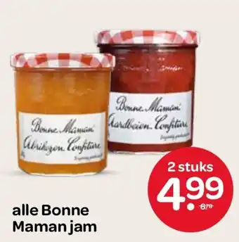 Spar Alle Bonne Maman jam aanbieding