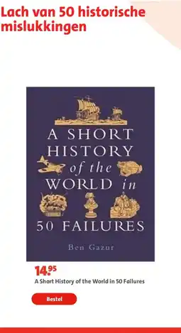 Bruna A Short History of the World in 50 Failures aanbieding