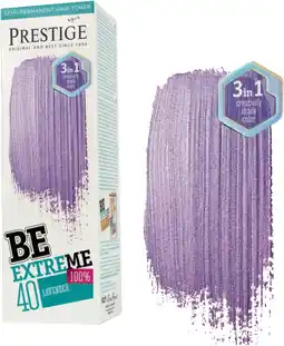 Amazon Be Extreme Toner semi-permanente voor haar kleur 40 Lavender zonder ammoniak, peroxide en PPD aanbieding