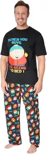 Amazon South Park Pyjama voor heren, zachte ademende loungewear - grappige cadeaus voor hem aanbieding