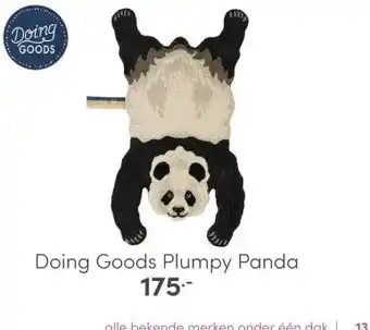 Baby & Tiener Doing Goods Plumpy Panda aanbieding