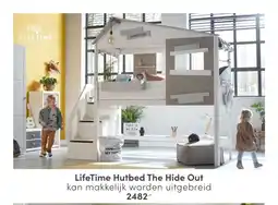 Baby & Tiener LifeTime Hutbed The Hide Out aanbieding