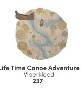 Baby & Tiener Life Time Canoe Adventure vloerkleed aanbieding