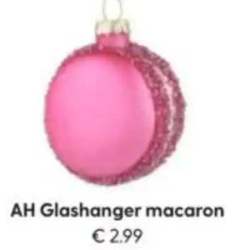 Albert Heijn AH Glashanger macaron aanbieding