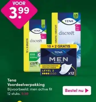 DA Tena Voordeelverpakking aanbieding