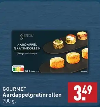 ALDI GOURMET Aardappelgratinrollen aanbieding